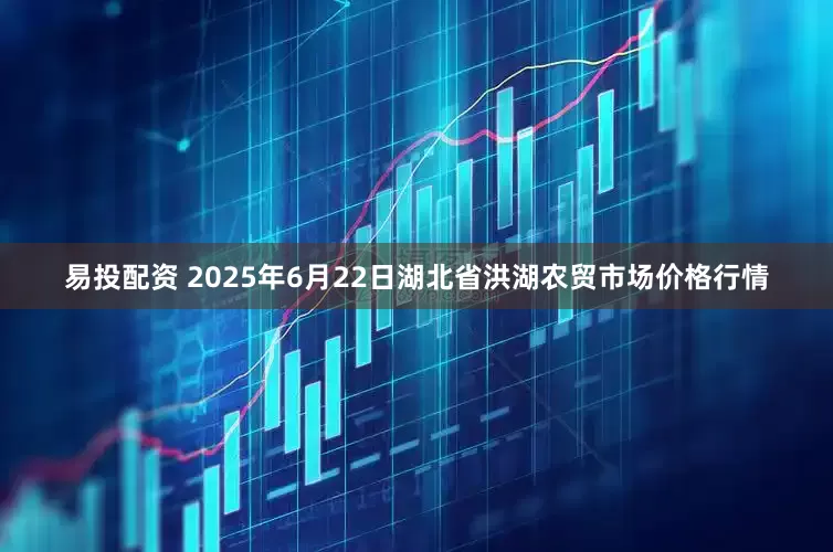 易投配资 2025年6月22日湖北省洪湖农贸市场价格行情