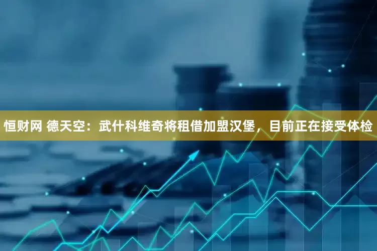 恒财网 德天空：武什科维奇将租借加盟汉堡，目前正在接受体检